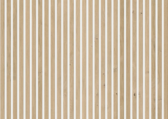  ter Hürne Linear Edition Dekor-Paneele strukturiert Paneel Linear UniqueDesign Eiche sand/kristallweiß 2600x148x12 mm 1101130324 | 75838