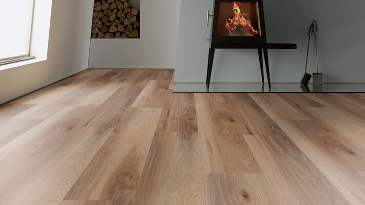  ter Hürne Wood Edition Design-Vinylboden Hickory Nashville fein-gebürstet Lange Landhausdiele Soya Comfort SEAL 2200x217x9,1 mm 1101200521 | 76156