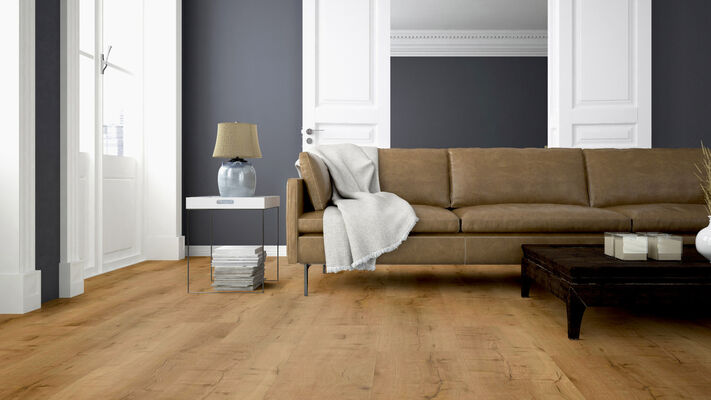  ter Hürne Wood Edition Design-Vinylboden Eiche Doha Pro gebürstet Lange Landhausdiele Soya Pro 1530x250x2,5 mm 1101210610 | 76993
