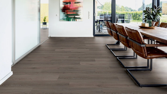  ter Hürne Wood Edition Design-Vinylboden Eiche Triest gebürstet Lange Landhausdiele Soya Pro 1516,9x241,3x2,5 mm 1101210432 | 77233