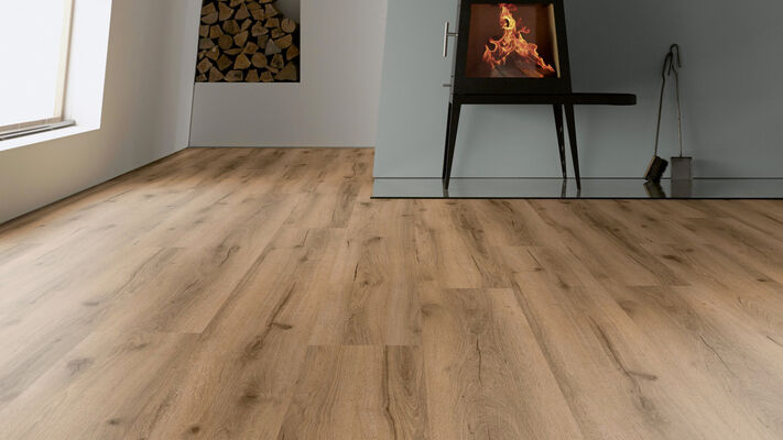  ter Hürne Wood Edition Design-Vinylboden tief-gebürstet Lange Landhausdiele Soya Design-Vinylboden 1 Eiche London Pro 1840x236x2,5 mm 1101210442 | 77560