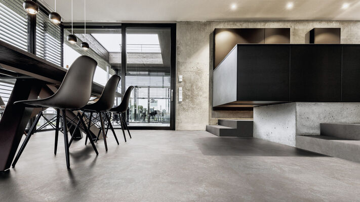  ter Hürne Stone Edition Design-Vinylboden fein-strukturiert Naturstein Soya Design-Vinylboden 1 Stein Tunis Pro 1219,2x609,6x2,5 mm 1101210500 | 77590