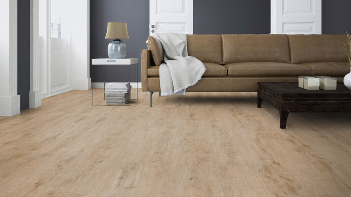  ter Hürne Wood Edition Design-Vinylboden stark-gebürstet Landhausdiele Soya Design-Vinylboden 1 Eiche Gent Perform 1212,9x222,3x6 mm 1101240201 | 77800