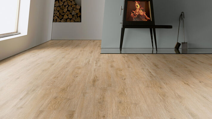  ter Hürne Wood Edition Design-Vinylboden stark-gebürstet Landhausdiele Soya Design-Vinylboden 1 Eiche Gent Perform 1212,9x222,3x6 mm 1101240201 | 77803