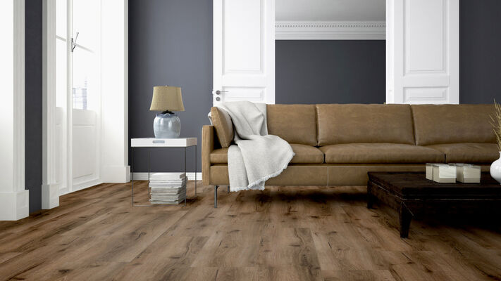  ter Hürne Wood Edition Design-Vinylboden Eiche Cairo tief-gebürstet Lange Landhausdiele Soya Perform 1830x229x6 mm 1101240412 | 78211