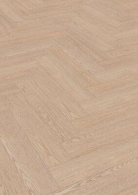  ter Hürne Herringbone Edition Design-Vinylboden Eiche Berlin tief-gebürstet Fischgrät Soya Perform 743x145x6 mm 1101240608 | 78373