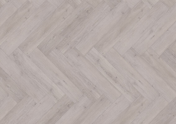  ter Hürne Herringbone Edition Design-Vinylboden Eiche Helsinki tief-gebürstet Fischgrät Soya Perform 743x145x6 mm 1101240610 | 78394
