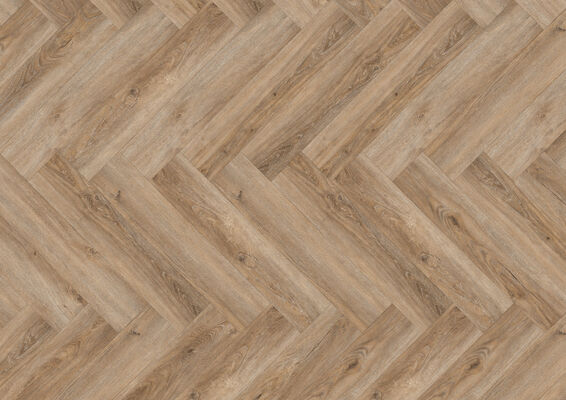  ter Hürne Herringbone Edition Design-Vinylboden tief-gebürstet Fischgrät Soya Design-Vinylboden 1 Eiche Malaga Perform 743x145x6 mm 1101240611 | 78406