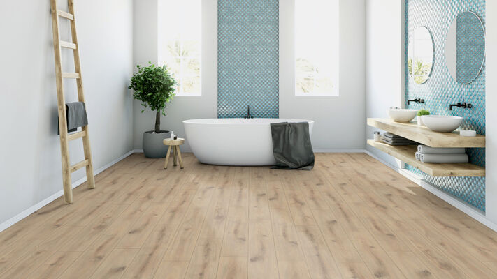  ter Hürne Classic Edition Dureco-Boden linear-strukturiert Landhausdiele Eiche Zanzibar Strong 1288x195x12 mm 1101260045 | 78547