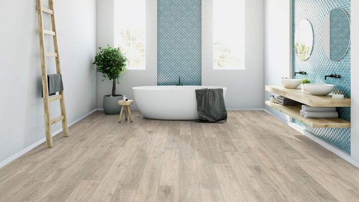  ter Hürne Classic Edition Dureco-Boden grob-gebürstet Landhausdiele Eiche Fiji Strong 1288x195x12 mm 1101260047 | 78595