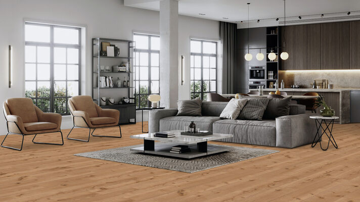  ter Hürne Wood Edition Designboden Eiche Juno Perform gebürstet Lange Landhausdiele Avatara 1800x246x6 mm 1101250214 | 78760