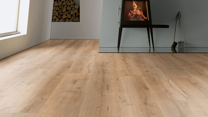  ter Hürne Wood Edition Design-Vinylboden gebürstet Lange Landhausdiele Soya Design-Vinylboden 2 Eiche Bristol Solid 1522x240x6 mm 1101290011 | 79834