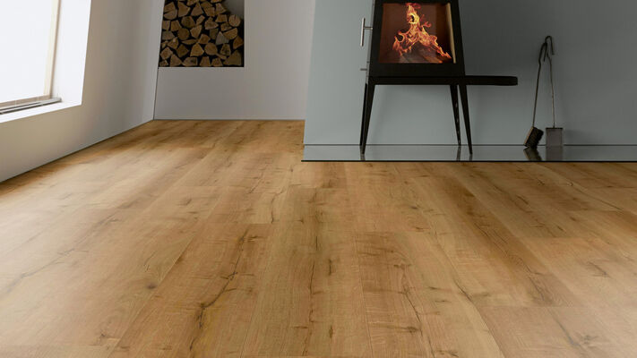  ter Hürne Wood Edition Design-Vinylboden gebürstet Lange Landhausdiele Soya Design-Vinylboden 2 Eiche Doha Solid 1522x240x6 mm 1101290012 | 79870