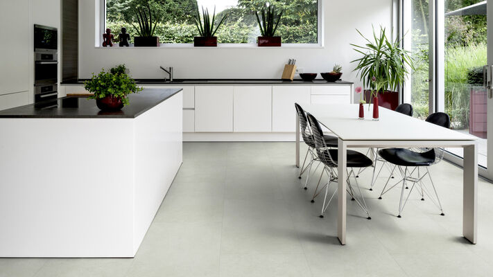  ter Hürne Stone Edition Design-Vinylboden Stein Zadar fein-strukturiert Naturstein Soya Solid 1220x610x6 mm 1101290104 | 80005