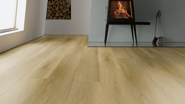  ter Hürne Wood Edition Design-Vinylboden Eiche Zandvoort fein-gebürstet Lange Landhausdiele Soya Solid 1830x229x6 mm 1101290204 | 80176