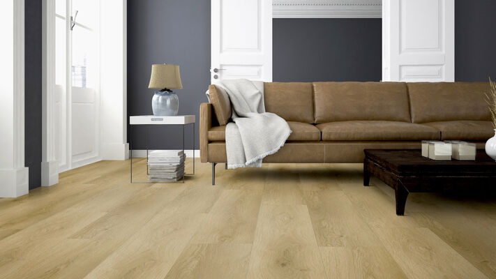  ter Hürne Wood Edition Design-Vinylboden Eiche Zandvoort fein-gebürstet Lange Landhausdiele Soya Solid 1830x229x6 mm 1101290204 | 80185