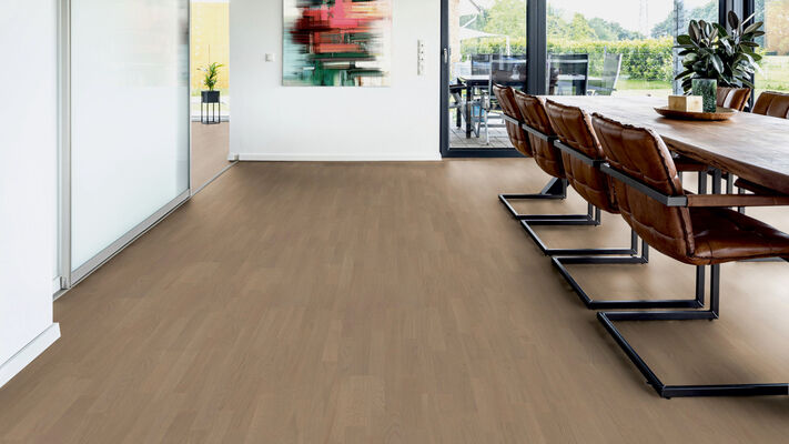  ter Hürne Tailored Collection Parkett ausgeglichen gebürstet Schiffsboden 3-Stab Eiche Vouvray 2390x200x13 mm 1101312486 | 80380