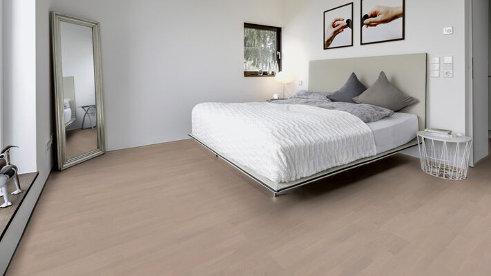  ter Hürne Tailored Collection Parkett Eiche Kerner ausgeglichen fein-gebürstet Schiffsboden 3-Stab 2390x13x200 mm 1101312498 | 81025