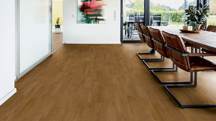  ter Hürne Tailored Collection Parkett Eiche ausdrucksstark fein-gebürstet Schiffsboden 3-Stab Amarone 2390x13x200 mm 1101312516 | 81682