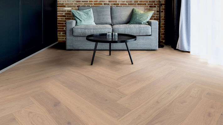  ter Hürne Herringbone Collection Parkett ausgeglichen gebürstet Fischgrät Eiche Helgoland 1082x162x12 mm 1101312519 | 81790