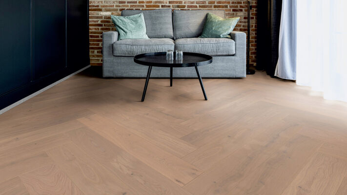  ter Hürne Herringbone Collection Parkett ausgeglichen gebürstet Fischgrät Eiche Amrum 1082x162x12 mm 1101312523 | 81982