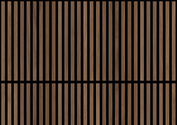  ter Hürne SilentDesign 1-Side Collection Akustikpaneele ausgeglichen naturgeölt Quadrat Nussbaum Trent Furnier 553x553x21 mm 1101321505 | 82039