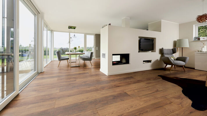  ter Hürne Grand Edition Dureco-Boden linear-gebürstet Lange Landhausdiele Eiche Tonga Silent 2003x245x7 mm 1101330011 | 82195
