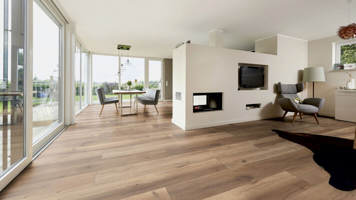  ter Hürne Grand Edition Dureco-Boden linear-gebürstet Lange Landhausdiele Eiche Mykonos Silent 2003x245x7 mm 1101330012 | 82204