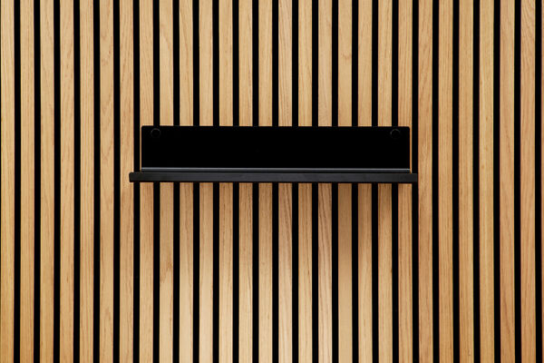  ter Hürne SilentDesign LivingWall Zubehör Wand + Decke Metall pulverbeschichtet schwarz Medium Arne Medium Function 570x100x155 mm 1101340002 | 82213