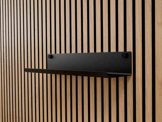  ter Hürne SilentDesign LivingWall Zubehör Wand + Decke Metall pulverbeschichtet schwarz Medium Arne Medium Function 570x100x155 mm 1101340002 | 82216