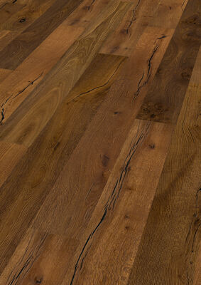  Bennett & Jones Britain's Finest Parkett Oak No.109 - Sheffield plank intense intense gebürstet, geräuchert, naturgeölt Landhausdiele Oak No.109 - Sheffield plank intense 2200x220x14 mm 1148010109 | 82240