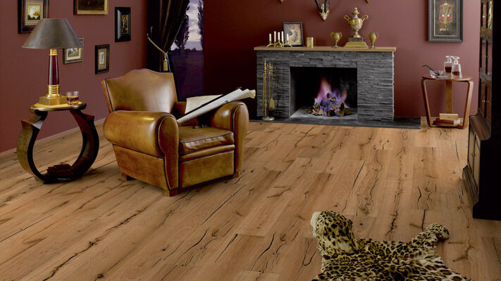  Bennett & Jones Britain's Finest Parkett Eiche Oak No.110 - Keele plank intense intense gebürstet, naturgeölt Landhausdiele 2200x220x14 mm 1148010110 | 82246