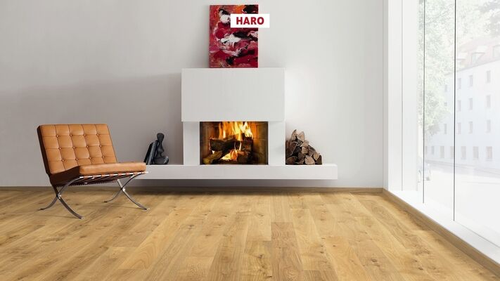 HARO PARKETT 4000 Parkett Eiche Harmony ( Sauvage ) strukturiert Landhausdiele 180 2200x180x13,5 mm 547080 | 82417