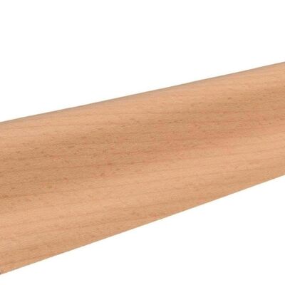  HARO Leisten Sockelleiste Furniert Buche gedämpft seid-matt geschäumt 2500x39x19 mm 408668 | 85678