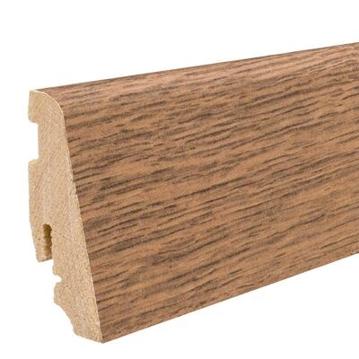  HARO Stecksockelleiste Bergeiche Nässeschutz 2200x58x19 mm 409401 | 85702
