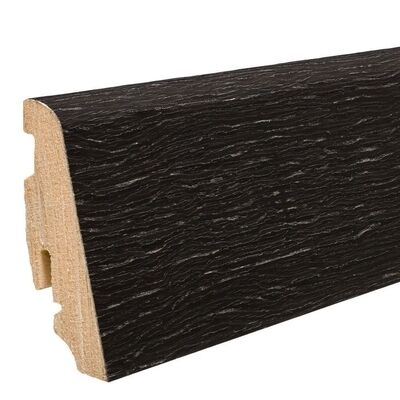  HARO Leisten Sockelleiste Furniert Achateiche strukturiert matt 2200x58x19 mm 409610 | 85708