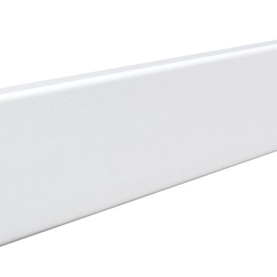  HARO Leiste Sockelleiste Dekorfolie PS-Schaum weiß wasserfest 2400x50x15 mm 410641 | 85768