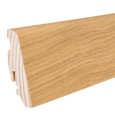  HARO Leisten Sockelleiste Furniert Eiche astig matt 2200x58x19 mm 410713 | 85783