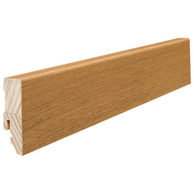  HARO Leisten Sockelleiste Furniert Eiche matt 2200x58x16 mm 411074 | 85858