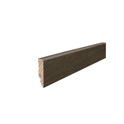  HARO Leisten Sockelleiste Furniert Eiche schilfbraun matt 2200x58x16 mm 411091 | 85885