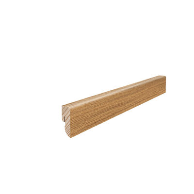  HARO Leisten Sockelleiste Furniert Eiche seidenmatt 2200x40x16 mm 411119 | 85921