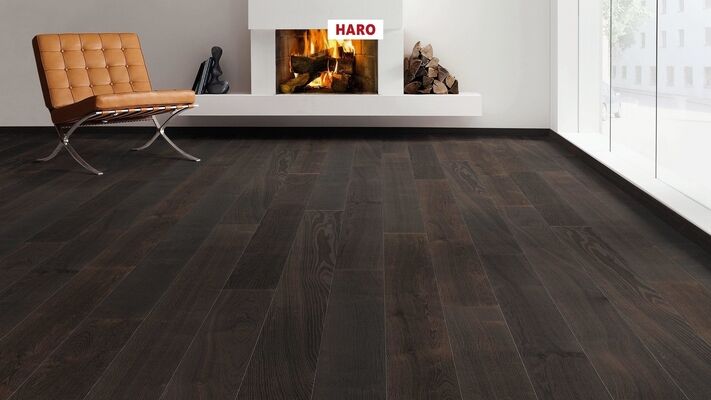  HARO PARKETT 4000 Parkett Achateiche - strukturiert Landhausdiele 180 2200x13,5x173 mm 528674 | 86299