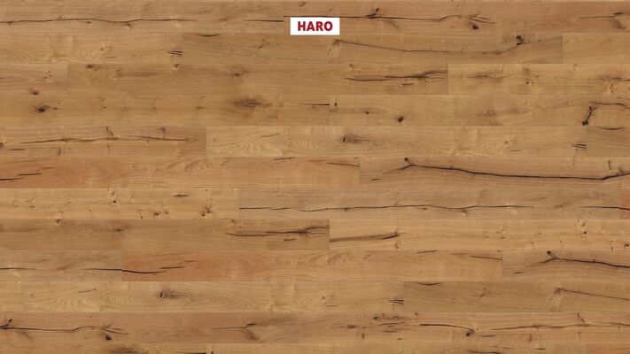  HARO PARKETT 2500 Parkett Eiche Abama strukturiert Landhausdiele 2200x12x180 mm 537552 | 86347