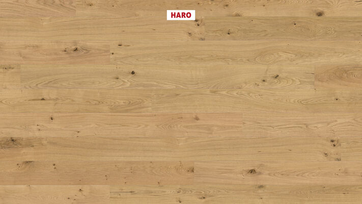  HARO PARKETT 2500 Parkett Eiche invisible Universal strukturiert Landhausdiele 2200x12x180 mm 548126 | 86356