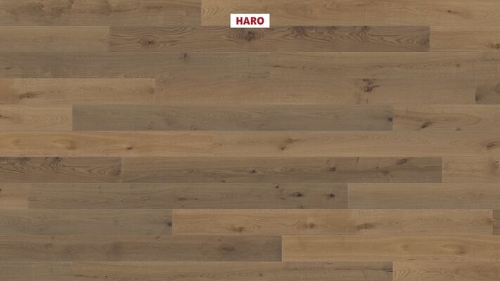  HARO PARKETT 2500 Parkett Eiche samtbraun Universal strukturiert Landhausdiele 2200x12x180 mm 539943 | 86401