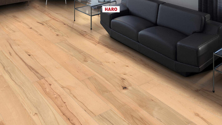  HARO PARKETT 4000 Parkett Buche gedämpft Universal glatt Landhausdiele 2200x13,5x180 mm 547507 | 86443