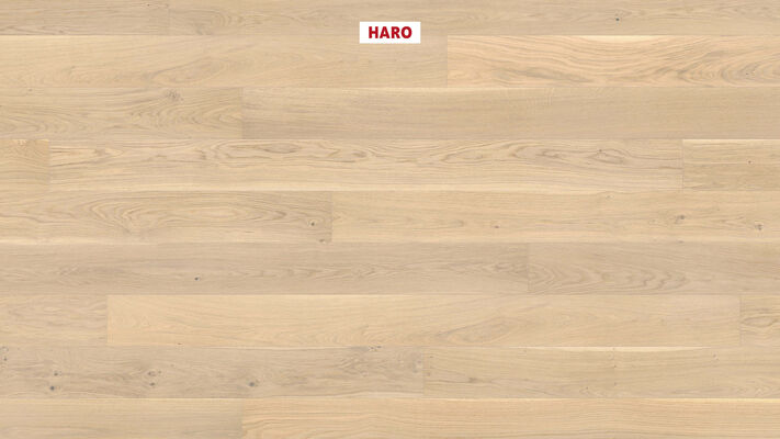  HARO PARKETT 4000 Parkett Eiche lichtweiß Country strukturiert Landhausdiele 2200x13,5x180 mm 548119 | 86455