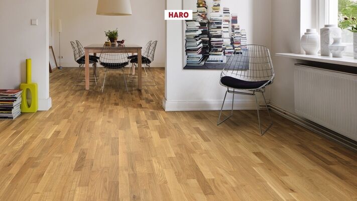  HARO PARKETT 2500 Parkett Eiche Favorit strukturiert Schiffsboden 2200x12x180 mm 537545 | 86494