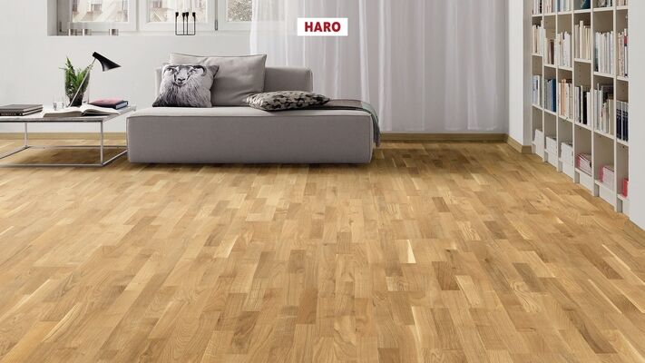  HARO PARKETT 2500 Parkett Eiche Favorit strukturiert Schiffsboden 2200x12x180 mm 537545 | 86497