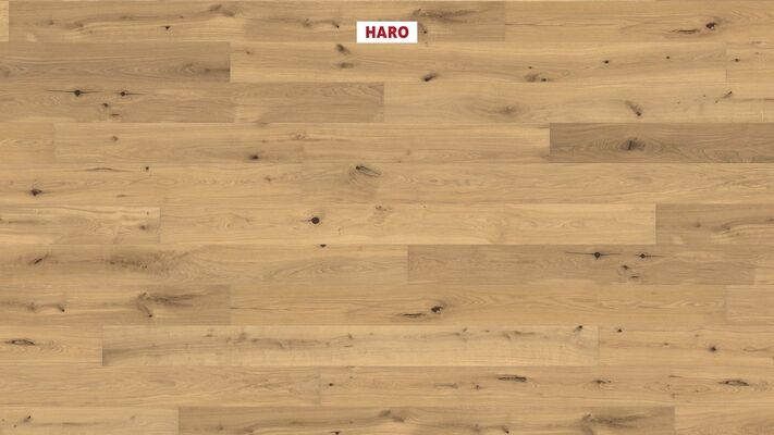  HARO PARKETT 4000 Parkett Eiche invisible Sauvage strukturiert Landhausdiele 2200x13,5x180 mm 547502 | 86560